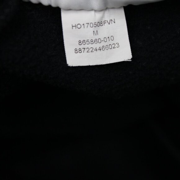 Jordan Hoodie Mens Medium Black Bulldogs Logo 100% Polyester Hooded Sweatshirt - Picture 12 of 16